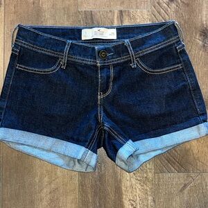 HOLLISTER MIDI SHORTS DENIM SIZE 1/25